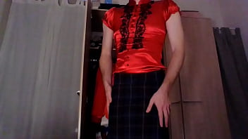 Preview 1 of Redhead Gobbles Dick - Your Chinese secretary is ready for you now