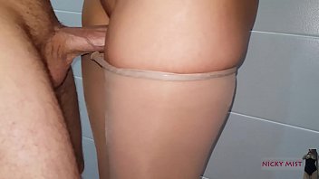 Preview 4 of Sunny Xxx Voides - CUMMING IN MY BEIGE PANTYHOSE AND PULL THEM UP NICKY MIST