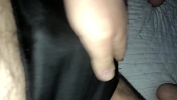 Preview 4 of Vidio Bokep Barat 18 Xxx - CUMING IN MY  Wet Leather PANTS