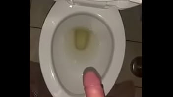 Preview 4 of White Booty Fucked - Taking a piss