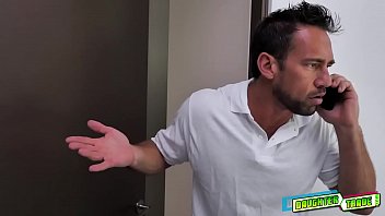 Preview 2 of Sany Lion India Sex Video - Horny teens Jenna Ross and Kenna James whimper in pleasure as their daddies slam their pussies