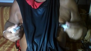 Preview 2 of Djabouti Sex Gril - Bibishe Solo nipple play