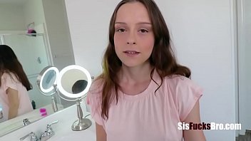 Preview 1 of Ex And I Having Some Fun - Step Sister Gets Ready With My Cum- Lily Glee