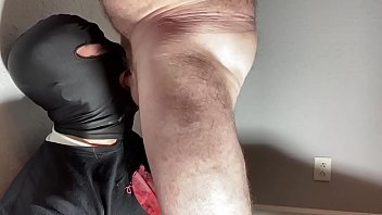 Preview 1 of Sixefilm - Alpha master wants splashy sloppy head,  his fag cocksucker delivers