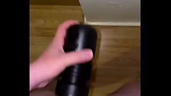 Preview 1 of Giselle Palmer Danny D - Playing around with my flashlight walking my duck until I cumshot