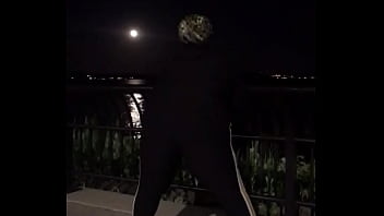Preview 4 of Xxxmiyakhalifa - Strawberry Moon We Outside After Curfew !!