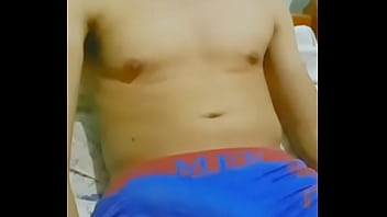 Preview 3 of Busty Cd Playing - De cueca mostrando o corpo