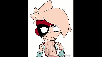 Preview 3 of Scool Kidnapping Sex - Personagem do brawl fazendo um boquete