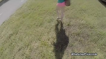 Preview 2 of Baebear1 - Public quickie with big tit broke teen