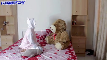 Preview 1 of Amrikan Xxx Hd - Assfuck and anal creampie with teen girl in pajama