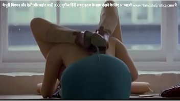 Preview 4 of First Time Jisme Khoon Nikle - Horny lesbian estate agent hot blonde client and sucks her pussy while showing house with HINDI subtitles by Namaste Erotica dot com