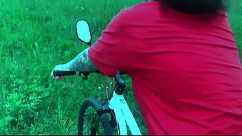 Preview 1 of Pronxx Sex - Cyclist Sensual Sucking and Doggy Fucking for Money - Outdoor
