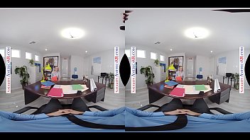 Preview 1 of Angelica French - Naughty America - Abby Adams fucks you in your office