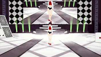 Preview 1 of Www Xxx Video Paly - Femboy Pochi Hentai Dance and Sex Queencard MMD 3D Red Eyes (CLIP)