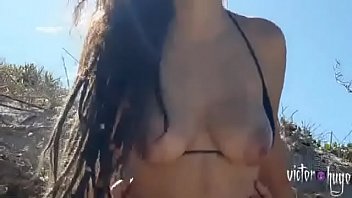 Preview 4 of From Club - Tourist having fun on the beach