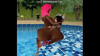 Preview 1 of Youjezz Pinayscandal - Ebony whore Blue triples sucks Paul&acute_s cocks and getting fucked