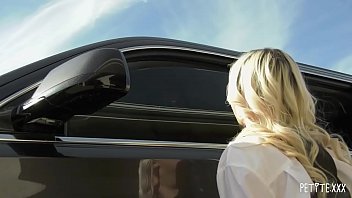 Preview 1 of Indanpron Star Bayopik - Blonde Teen Valet Makes It Up To Guest With Her Tight Pussy and Blowjob