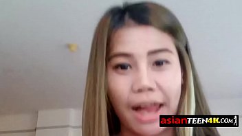 Preview 1 of Asian Cindy Pussy - Horny backpacker is getting a blowjob from a hot Asian teen with small tits.
