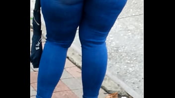 Preview 2 of Anal Lezporn - Fat Juicy Dominican Ass at the Bus Stop