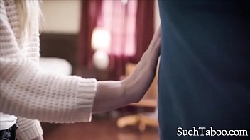 Preview 2 of Bokep Kompaz - StepDaughter Begs Step-Father For Creampie To Get Her Pregnant