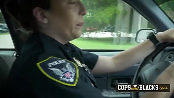 Preview 1 of A2c A - Black driver is apprehended by the horny MILF patrol for high speed.