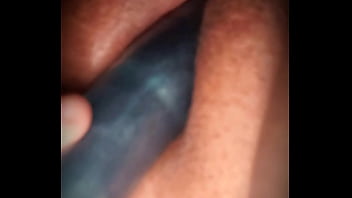 Preview 1 of My Husband Is Very Big - Horny slut plays with toy