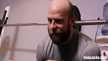 Preview 1 of Www Katrena Xxx Video Kompozme - Working Out With Step Dad During Quarantine