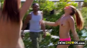 Preview 3 of 6boy 1girl - Welcome to the naughty Swing Mansion where all the couples swap and fuck!