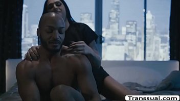 Preview 1 of Le Fat Tits De - Petite TS Khloe Kay analed by her black husband