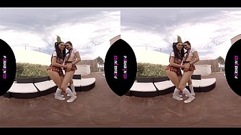 Preview 1 of Big Bom Antiy Xnx 2017 - PORNBCN VR Dos c. lesbianas se cuelan en el jardin de mi casa para tener sexo delante de mi. Follando con arnes y corriendose a chorros cosplay  julia de lucia y mia navarro porno espa&ntilde_ol spanish en realidad virtual,  virtual reali