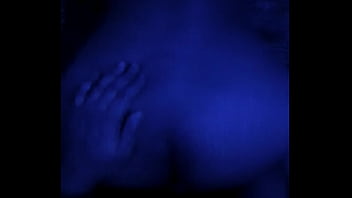 Preview 2 of Best Xxxx Video - Bhabhi enjoy doggystyle..sex in blue light