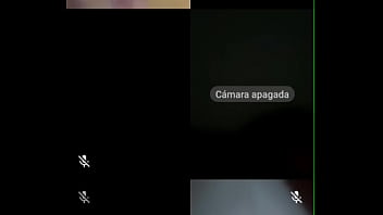 Preview 1 of Aunty Supar - Peruana se muestra en videollamada