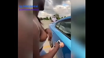 Preview 3 of Milf Sex Porn Toy - Thot got caught outside with dildo