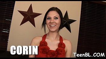 Preview 1 of Interoffice Intercourse - Startling young maid prepares for blowjob