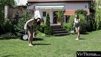 Preview 1 of Skirt Brezzarr - Sexy girlfriends have hot make up with passionate kisses and pussy licking