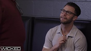 Preview 1 of Boy Inlaw Mom - Religious Student Seduced By Former Pornstar At Anti Porn PSA Filming