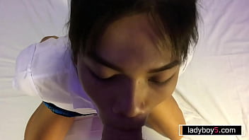 Preview 3 of Xxnxx Hd Full Movies - ladyboy with a big dick bondage cock sucking
