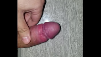 Preview 2 of Sex My Neihbor - Brincando com o pau na mesa