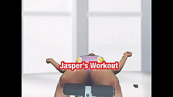Preview 1 of Sophie Sparks - Desiree Desire&#039_s Workout