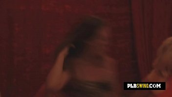 Preview 3 of Bollywood Mms - Hot girls are drinking and dancing on the table during this hot swinger party.