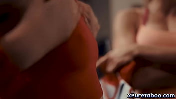 Preview 2 of Nadia Ali 2018 New Sex - Team leader coach Cory Chase invited her favorite teen cheerleader Mackenzie Moss to hang out and lures her to start a 3some with her and her husband.