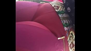 Preview 2 of Amateur Chech Public - Morena no terminal de onibus