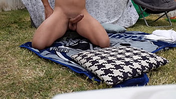Preview 3 of Boy Old Mom Xnx Sex - Hard cock outdoor