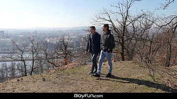 Preview 1 of Surgery Boy - Boyfun - Johnny Polak and Jake Olsen Suck Each Other Off Outdoors And Then Fuck Indoors