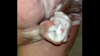 Preview 2 of Fat Black Cock For A Blondia - In the shower