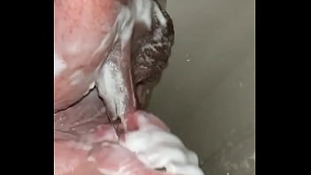 Preview 4 of Fat Black Cock For A Blondia - In the shower