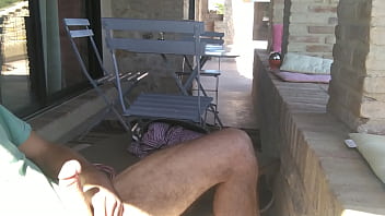 Preview 2 of Pinoy Teen Suckingman - Branle sur la terrasse suite avec &eacute_jaculation
