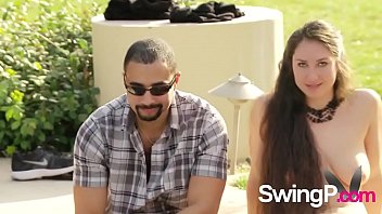 Preview 3 of Meyzo Sex 2018 - Blowjobs and more oral sex in a lusty room with swingers having an orgy.
