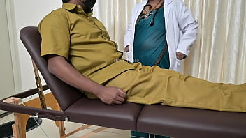 Preview 1 of Rape Old Man Small Girls - Lucky taxi driver got a handjob from cute doctor