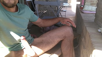 Preview 2 of Chuukese Konak Uman - Branle sur la terrasse